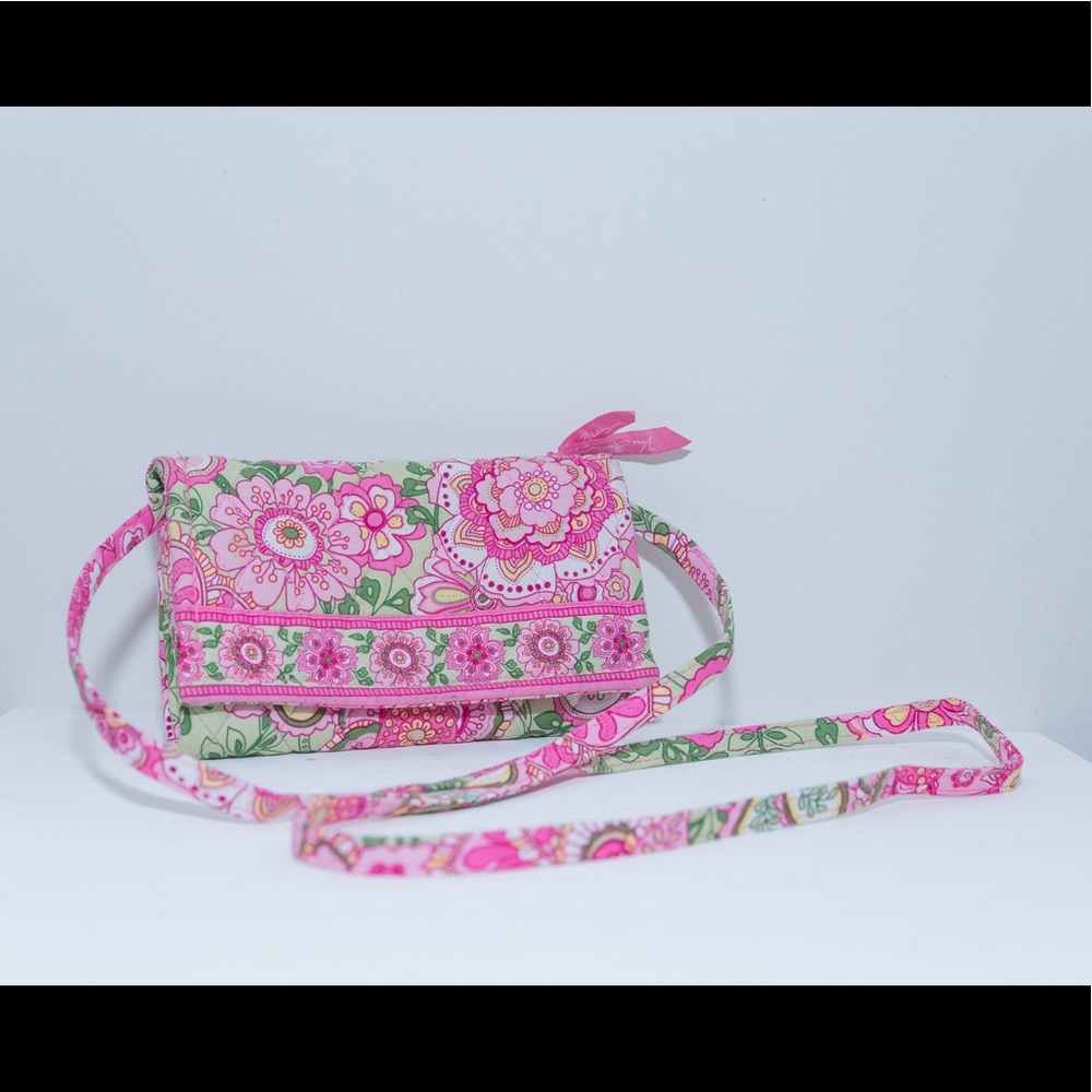 Vera Bradley wallet/cross body bag.